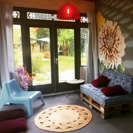 度假居 Stijlvol Atelier In Het Groen *